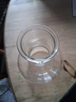 Vintage Pyrex 1L Glass Boiling Flask Flat Bottom 1000ml Lab Ware Made In England