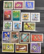 Mongolia Sports Various Issue 17 Value Used PM825