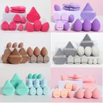 12 x Beauty Foundation Make up blending Makeup Sponge blender Buffer Puff