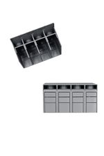 Genuine ABB 1SDA066669R1 XT3 4 Pole High Terminal Covers 2pcs New OEM