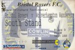 Ticket - Bristol Rovers v Wolverhampton Wanderers 14.07.03 Pritchard Testimonial
