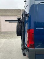 Owl Vans Horizontal Bike Mount Tubes for B2 Rear Door Carrier w Brackets