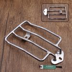 Motorcycle Solo Seat Luggage Carrier Rack For Harley Sportster 883 XL1200 Chrome