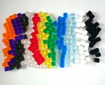8mm Cubes Plastic Set of 20 Board Game Tokens Pawns Spares Replacement Tabletop