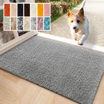 Non Slip Indoor Door Mat Large Entrance Rug Dirt Trapper Washable Barrier Mats