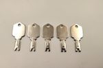 5x Hyster Caterpillar Yale Daewoo Forklift Ignition Keys 166 - FREE TRACKED 48