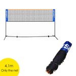 Portable Volleyball Set w/Net System & Volleyball Ball/Pump for Backyard, Beach