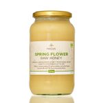 Organic SPRING Flower Honey RAW UNPROCESSED PURE NATURAL Unpasteurized