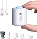 FLEXTAILGEAR Tiny Pump Vacuum Bag Pump 1300mAh Battery Air Pump V2.0 Blue