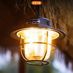 Camping Light LED Tent Lantern Light Hanging Lamp Rechargeable Outdoor Portable