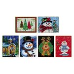 Christmas Latch Hook Kits DIY Rug Carpet