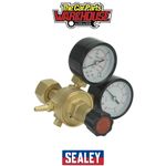 Sealey REG-MT Industrial MIG Gas Regulator 2-Gauge