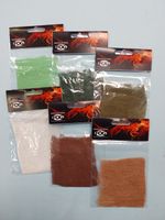 FoG Models 1:35 Military Camouflage Netting 85mm x 180mm khaki, green, Brown Net
