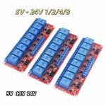 5V - 24V 1/2/4/8 Channel Relay Board Module for Raspberry Pi ARM DSP PIC
