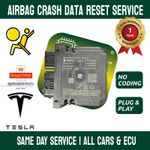 TESLA 1512876-00-E Airbag ECU Crash Data Reset Service – SRS Module Repair
