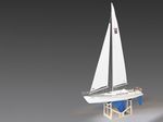 Comtesse Sailing Yacht Kit with Fittings Set