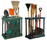 Garden Tool Storage Rack Holder Caddy Shed Equipment Store Organiser Wheels