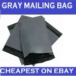 10 x 14" Grey Mailing Bags Strong Parcel Postage Plastic Post Poly Self Seal