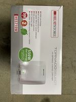 Heatstore Tornado 550w/1.8kw High Speed Hand Dryer White