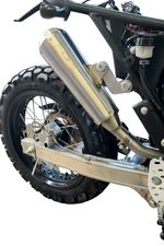 Bullit Bluroc Hero 125cc HDM Stainless Steel Exhaust Silencer - Increased Power