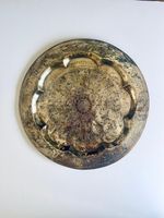 Vintage Brass Tray – Middle Eastern Moorish Design.
