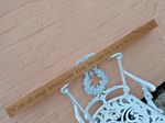 ONE x Church Bible Quote on Wooden Slats 120 x 7cm
