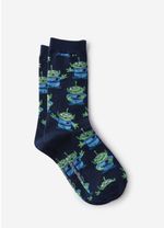 NEW DISNEY TOY STORY ALIEN MULTI PRINT SOCKS M/L UK 7-12  COTTON BLEND WITH TAGS