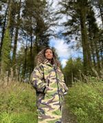 Jalapeño Premium Quality Changing Robe. Top quality. Camo/Black various linings