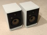 KRK Rokit RP7 G4 Studio Monitors Pair - white - with grills - great condition 