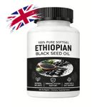 Ethiopian Black Seed Oil Softgels |4.64% Thymoquinone |Gluten-Free, 60 Capsules