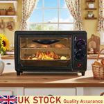 13L Mini Oven Countertop Electric Toaster Oven ,Adjustable Temp Timer
