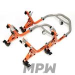 MPW Race Dept Motorcycle Mobile Dolly Front and Rear Paddock Stand K+V Type