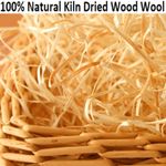 WOOD WOOL | Christmas HAMPER Basket| Packaging Filling Gift Shred Wood Wool Pets