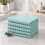 5-10 Pack Wonderdry Tea Towels QuickDry Cotton Kitchen Cloth Bar Hotel Dishcloth