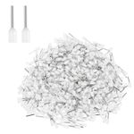 1000Pcs AWG20 Wire Ferrules Terminal VE 75-10 Wire End Terminals White