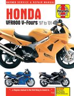 Honda VFR800 V-Fours (1997-2001) Haynes Repair Manual
