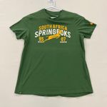 South Africa Springboks Asics Team Cotton Casual Tee T Shirt Mens Large L
