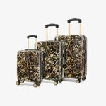 ROCK Savannah 2 pc set ( S & M) Hard-shell  in Gold  Leopard Print TR-Savannah