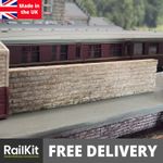 OO  Gauge Stone Walling, 3 sizes, 2 colours Model Railway Scenery brick  1/76 00