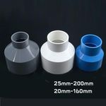 Socket Water Pipe Hose Reducer Coupling Adapter PVC Reducing Straight Connectors