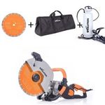 R300DCT+ Electric Disc Cutter with Foot Pump  bundle