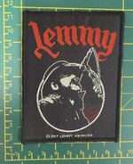Motorhead Lemmy Microphone Woven Sew On Patch Officially Licensed Patch