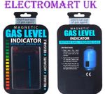 MAGNETIC GAS BOTTLE LEVEL INDICATOR CALOR BUTANE PROPANE LPG CAMPING CARAVAN BBQ
