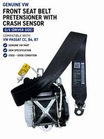GENUINE VW PASSAT CC B6 B7 O/S DRIVER FRONT SEAT BELT PRETENSIONER CRASH SENSOR