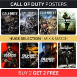 Call of Duty Posters A5 A4 A3