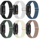 UK Soft Nylon Woven Elastics Strap Wristband Band For Fitbit Inspire 3/2/1/HR