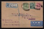 GB KGV 1931 1st Australian Experimental Flight Cover to Australia WS46463
