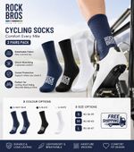 ROCKBROS Cycling Socks Breathable Sports Bike Socks Shock Absorbing  UK