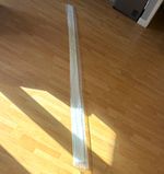 Wickes Minerva Sparkling White Upstand 3050 x 100 x 125mm (unused)