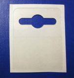 100 Self Adhesive Large 42mm x 52mm Hang Tab, Euro, Slot ,Hook, Hanging Tads  